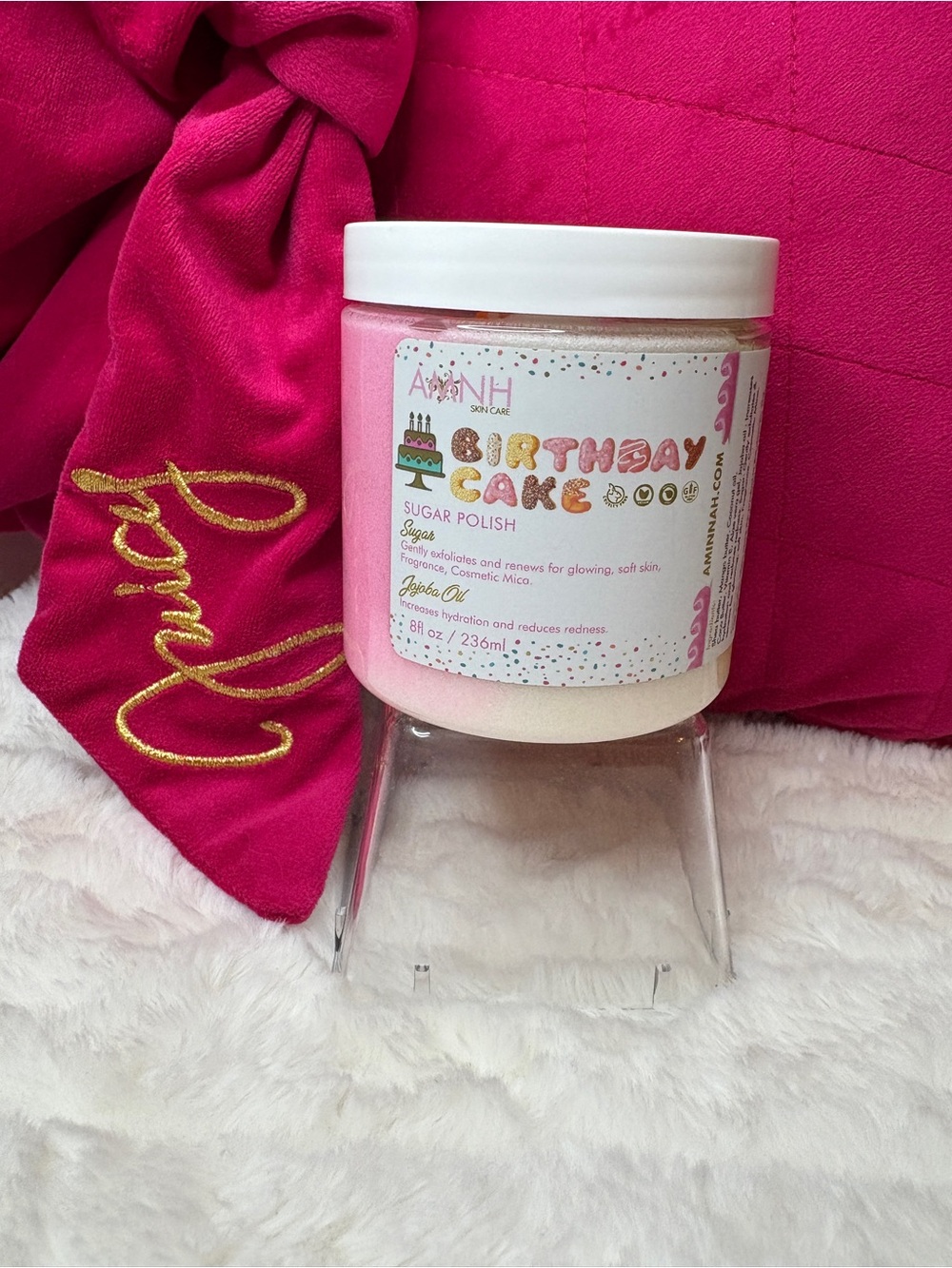 Birthday Cake Sugar Polish - Exfoliating Body Scrub